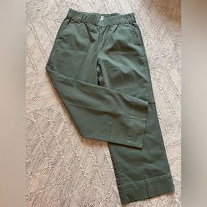 J.Crew Wide Alex Pull On High Waist Chino